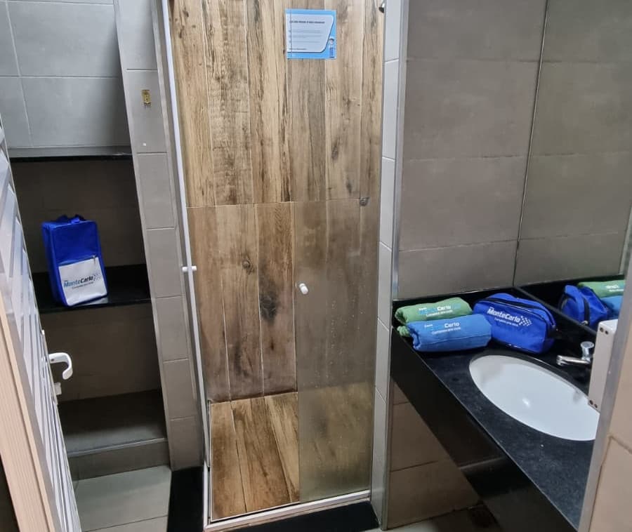 Cabines de banho individuais